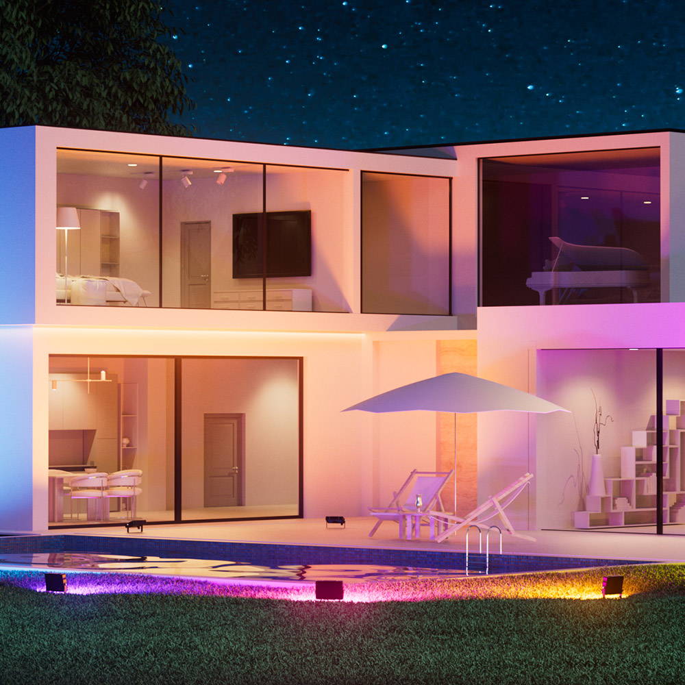 Best wifi flood lights outlet